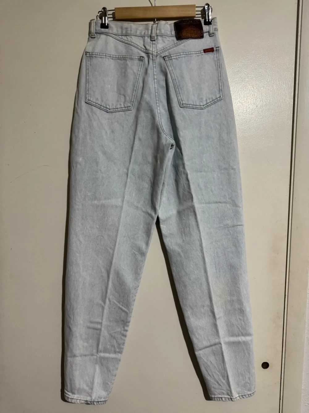 Lawman 90s vintage light wash high rise barrel jeans size 13